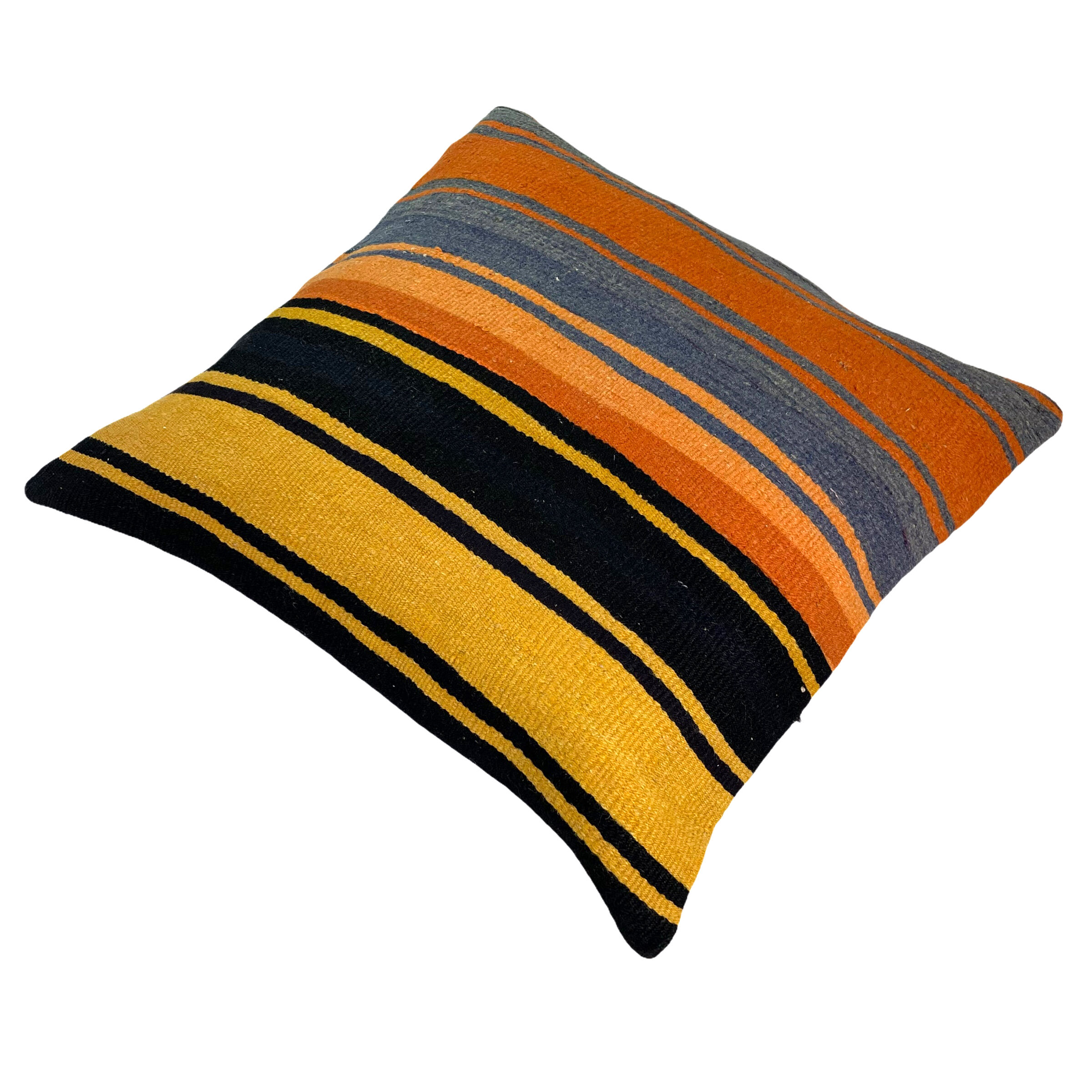 Vintage Turkish Kilim Cushion Cover , 60 x 60 cm