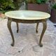 Table basse dessus marbre