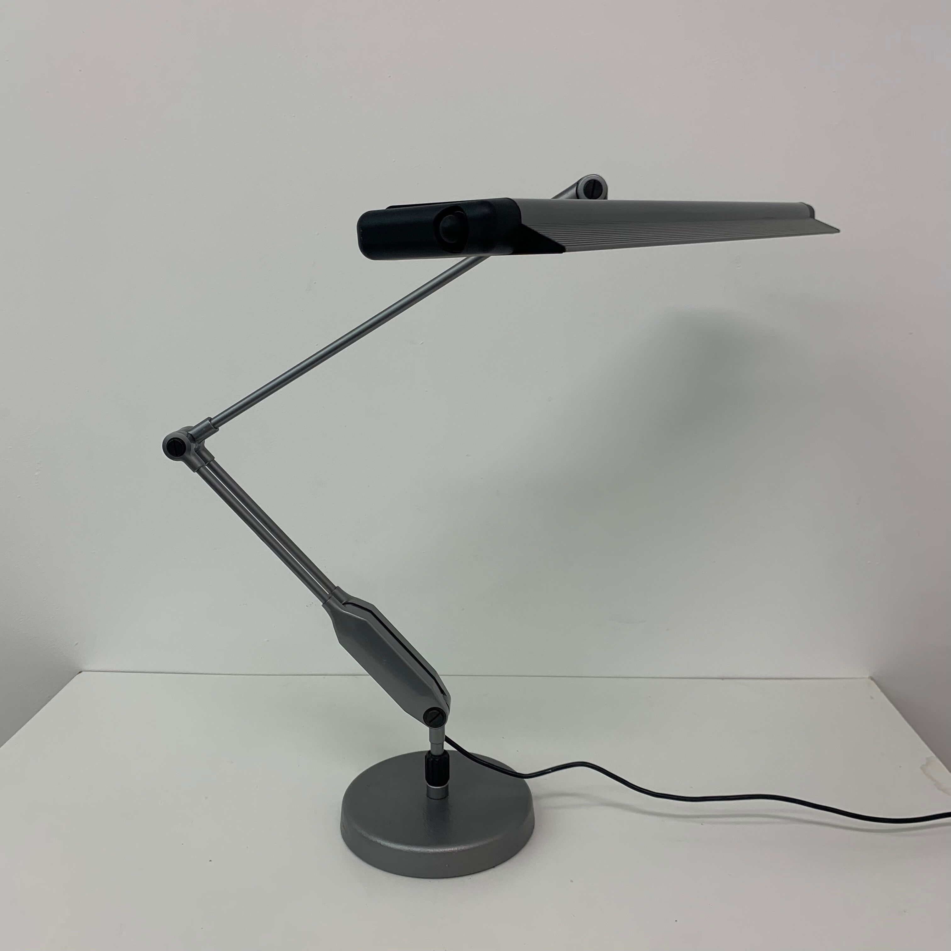 Post modern large desk lamp , 1980's