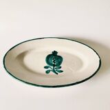 Iberian ceramic dish pomegranate