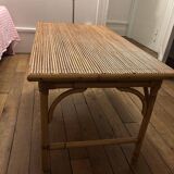 Rattan coffee table in good condition