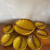 Cabbage salad bowl and bowls