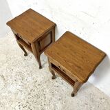 Pair of vintage 50's bedside tables