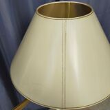 Lampadaire articulé liseuse design 1950 en métal et laiton