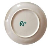 Plat en céramique émaillée, Robert Picault de Vallauris année 1950