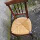 Chaises paillés rustique