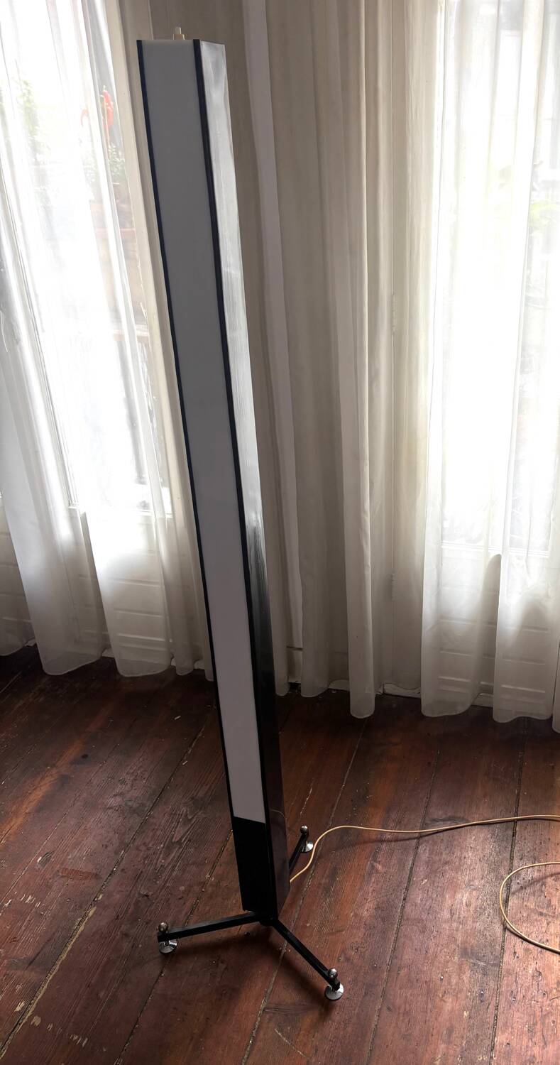 Modernist Avant Gardist Floor Lamp by Willem Ypma for A. Polak 1954