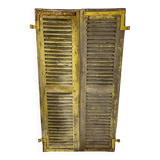 Paire d’anciens volets en bois