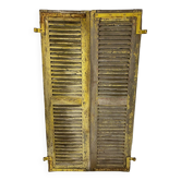 Paire d’anciens volets en bois