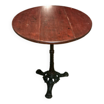 Guéridon table de bistrot de campagne
