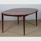Scandinavian extendable table by Henry Rosengren Hansen, 1960