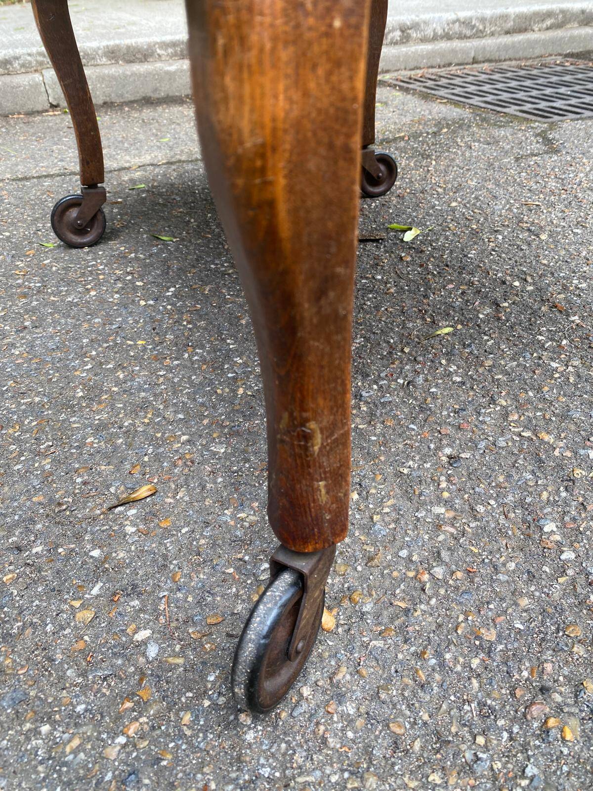 Solid wood rolling bar Louis XV early 20th century