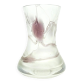 Vase Art Nouveau, en verre, Allemagne, années 1970