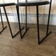 Set of 4 chairs Italy 1980 by Emilio Nanni for Fly-line