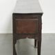 English antique oak sideboard with 3 drawers from the early 18th century