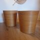 Pair of vintage pot cache