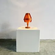 Model B-119/1 Pine Veneer Conical Table Lamp By Hans-Agne Jakobsson For Ab Markaryd, Sweden 1960S