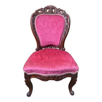 Fauteuil chauffeuse époque Napoléon III