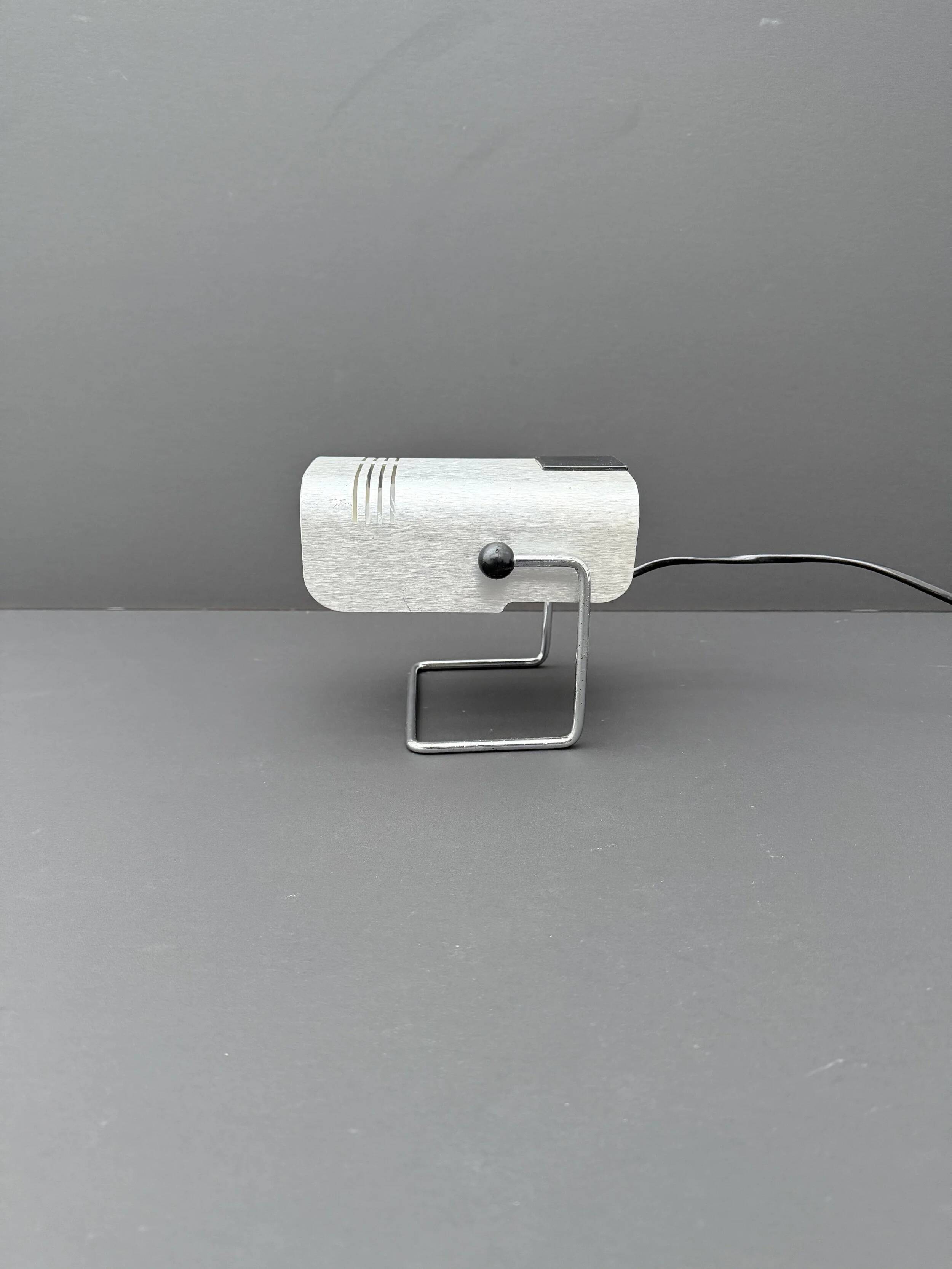 Adjustable lamp by Targetti in metal, Italy 1970.