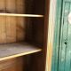 Display cabinet louis xvi style 2 doors in walnut