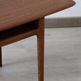Scandinavian teak coffee table – 1960s