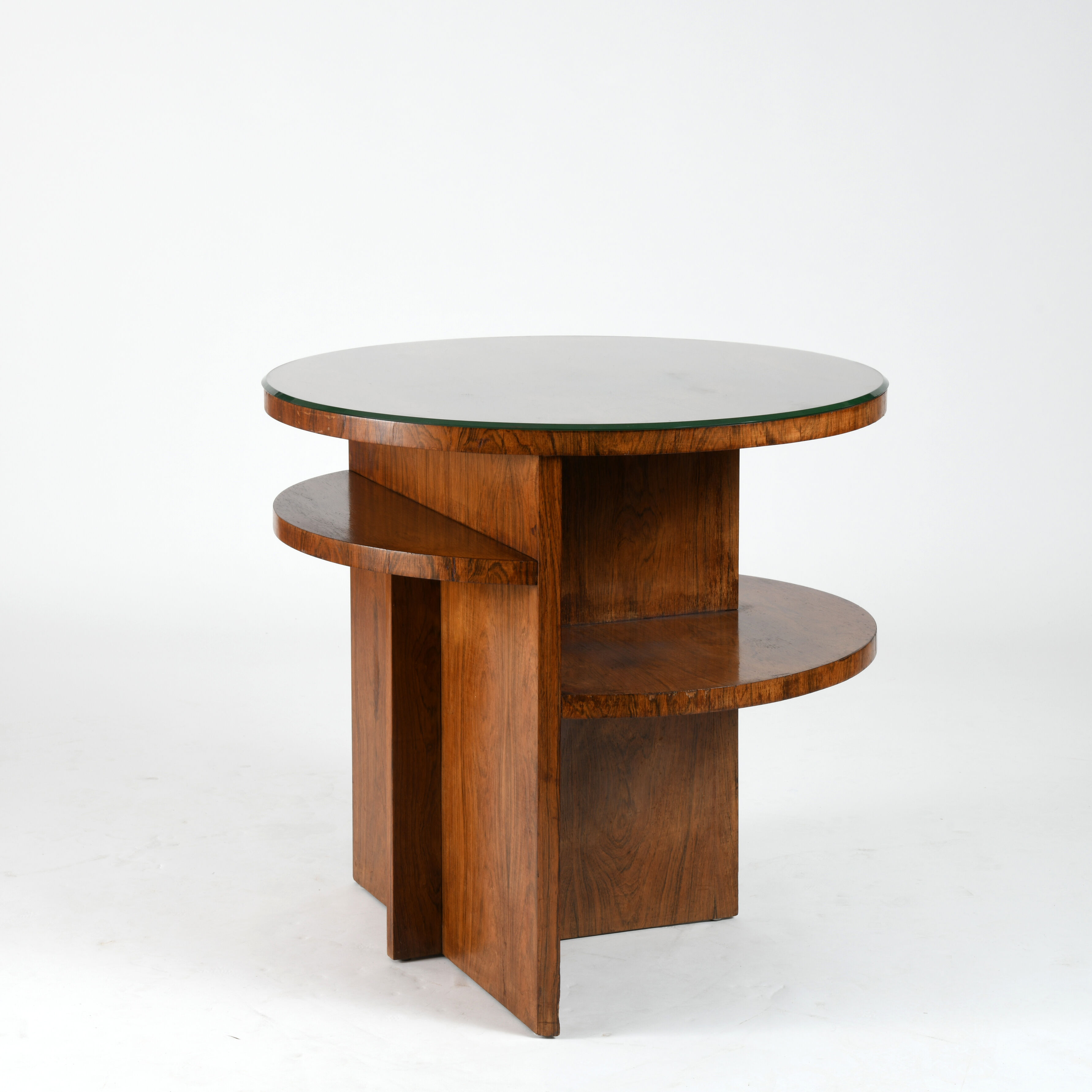 Art deco pedestal table