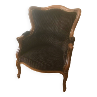 Louis XV style armchair with earpieces
