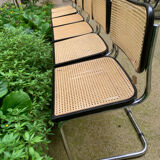 Chaises cesca B32 de Marcel Breuer