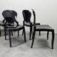Set of Five design Chairs Queen, Pedrali, Claudio Dondoli and Marco Pocci, 2000s