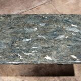 Vintage Italian natural stone Coffee Table – Elegant Long Design