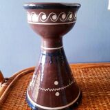 1960s ceramic candlestick