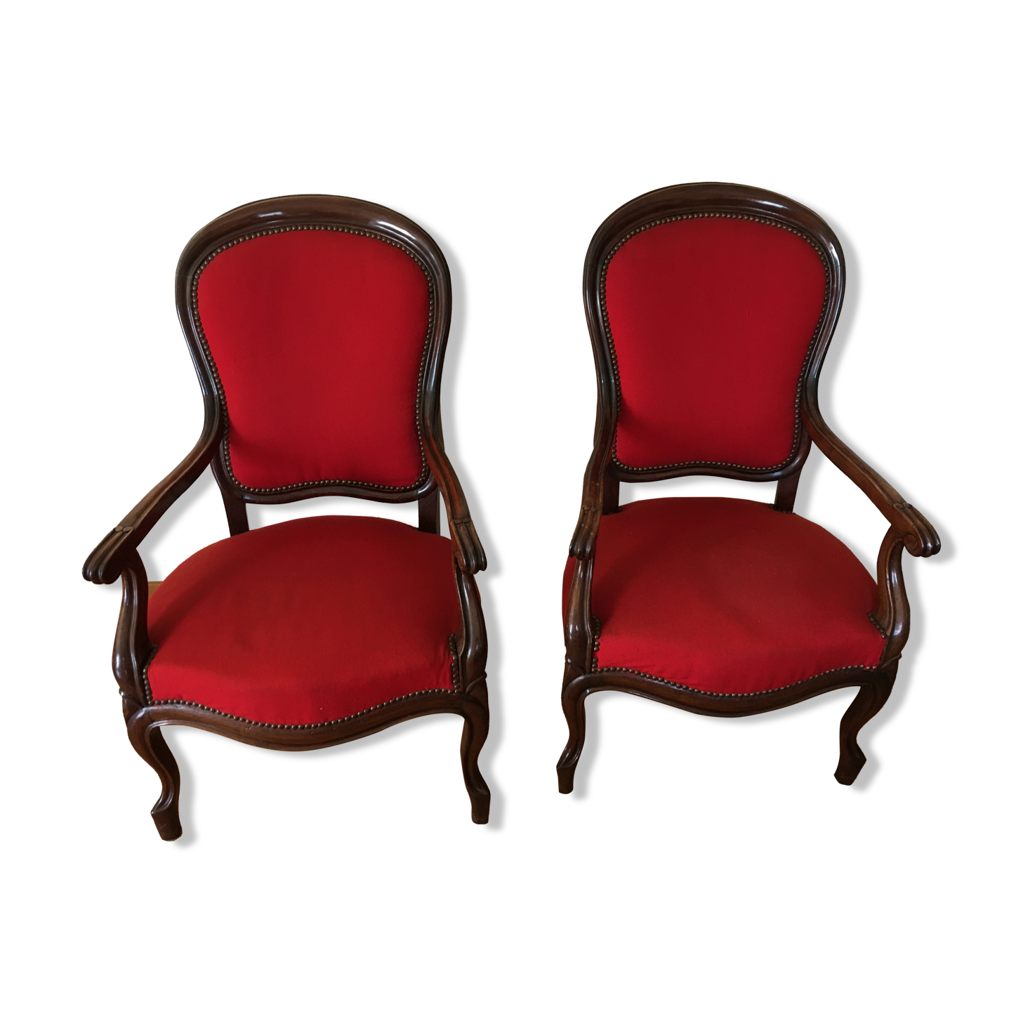 Pair of armchairs