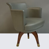 Leather office chair