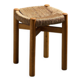 Early Méribel stool by Charlotte Perriand, circa 1955