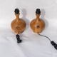 Pair of teak table lamps by Dyrlund, Denmark 1960s-1970s