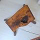 Tabouret de traite brutaliste