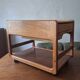 Vildbjerg teak multifunction serving bar cart, Denmark 1960s