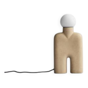 Lampe de table sable,