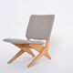 Scissor chair FB18 by Jan Van Grunsven for UMS Pastoe Netherlands