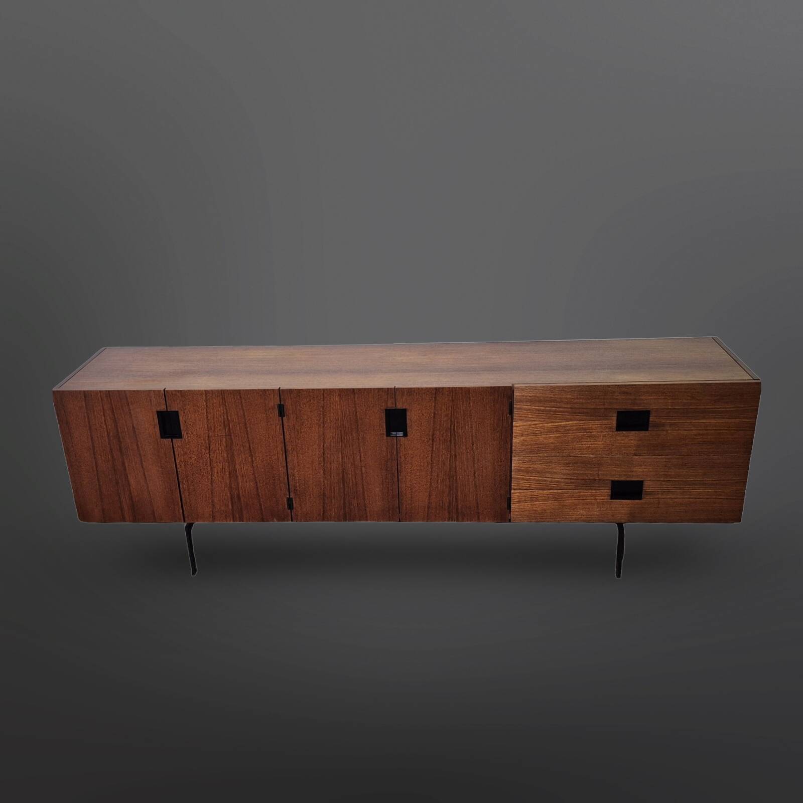 Iconic DU03 credenza by Cees Braakman for Pastoe, Netherlands 1950s