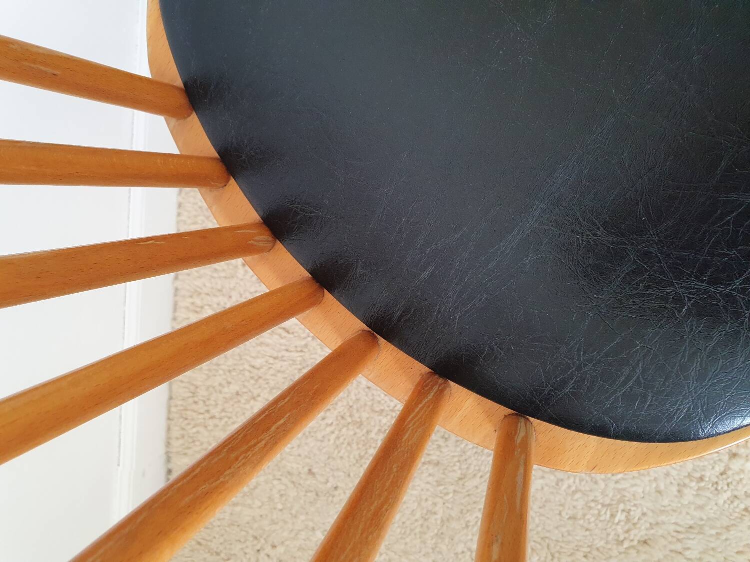 6 Sonata 842 chairs by Baumann, 1960