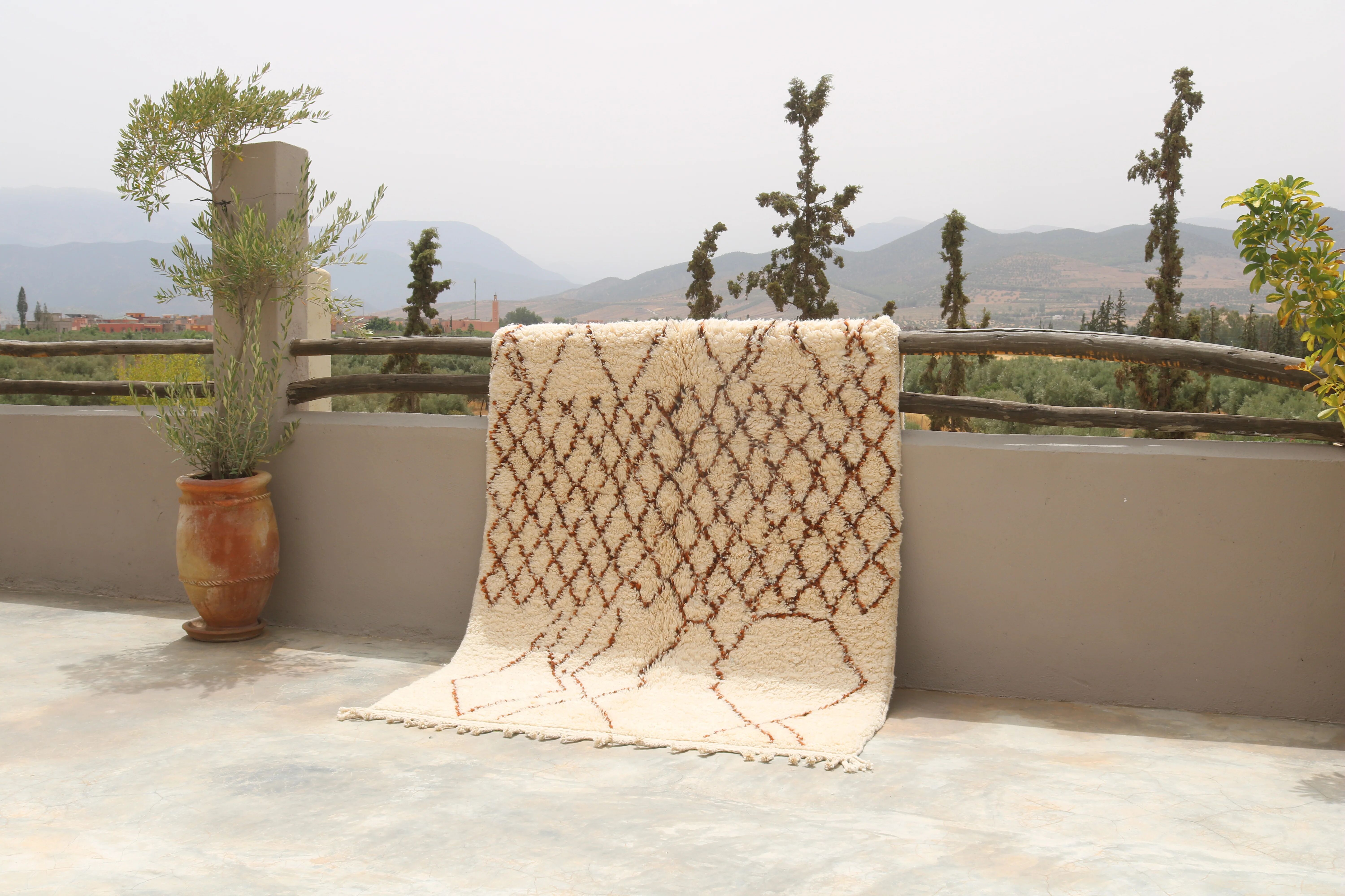 Tapis Beni Ouarain, 255 x 160 cm - AZ850