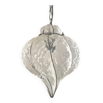 Venetian lantern in Murano glass