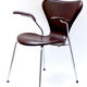 Paire de chaises modèle 3207 par Arne Jacobsen pour Fritz Hansen