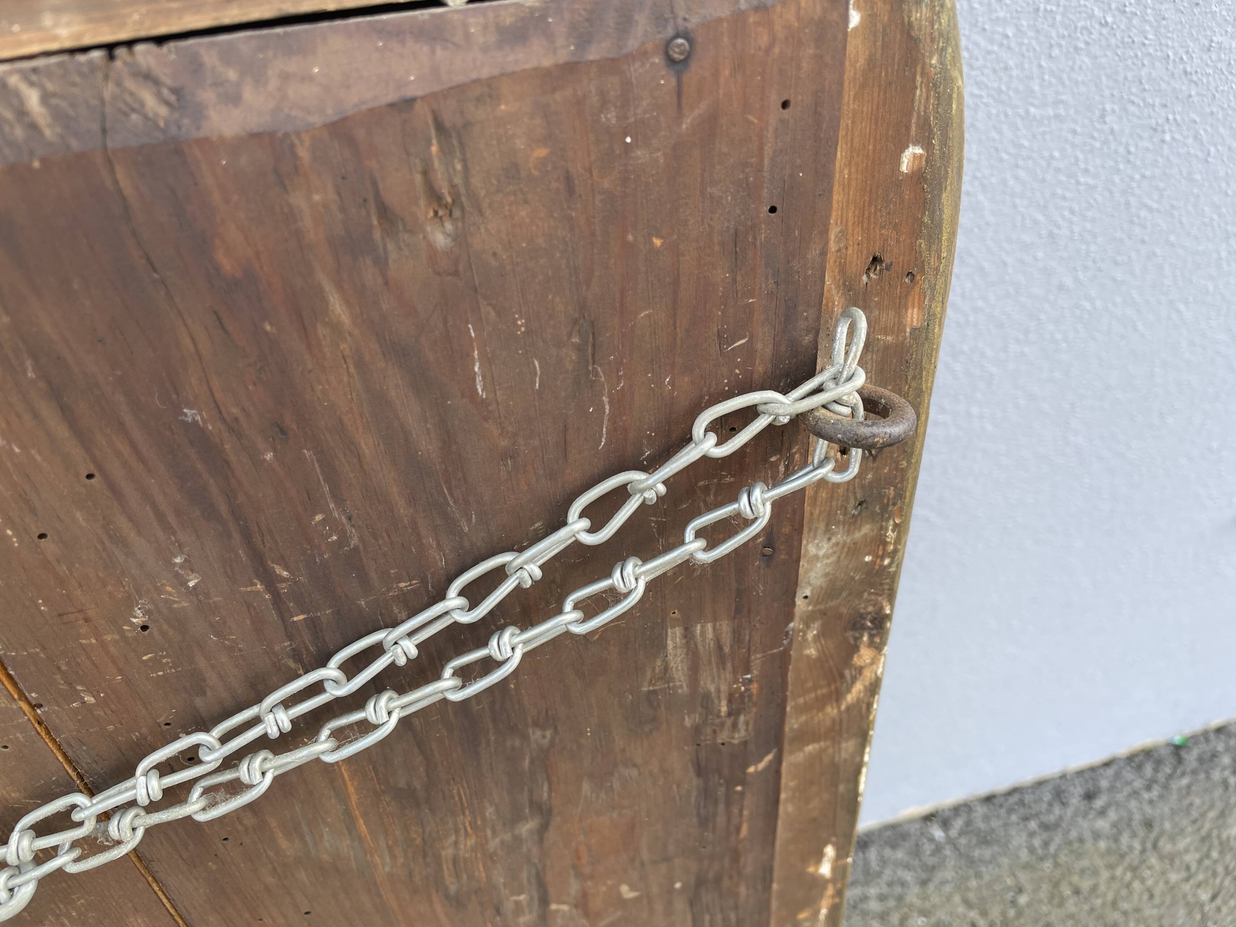 Miroir Napoléon III fronton oiseaux 112 x 67