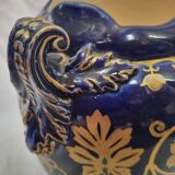 Choisy le Roi earthenware vase, Carrier Belleuse