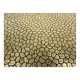 Secession coffee table with a brass top