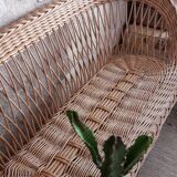 Bench-rattan 3 seats