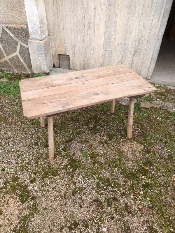 Table basse brute
