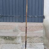 1950s floor lamp in brass with double gold and bronze patina
